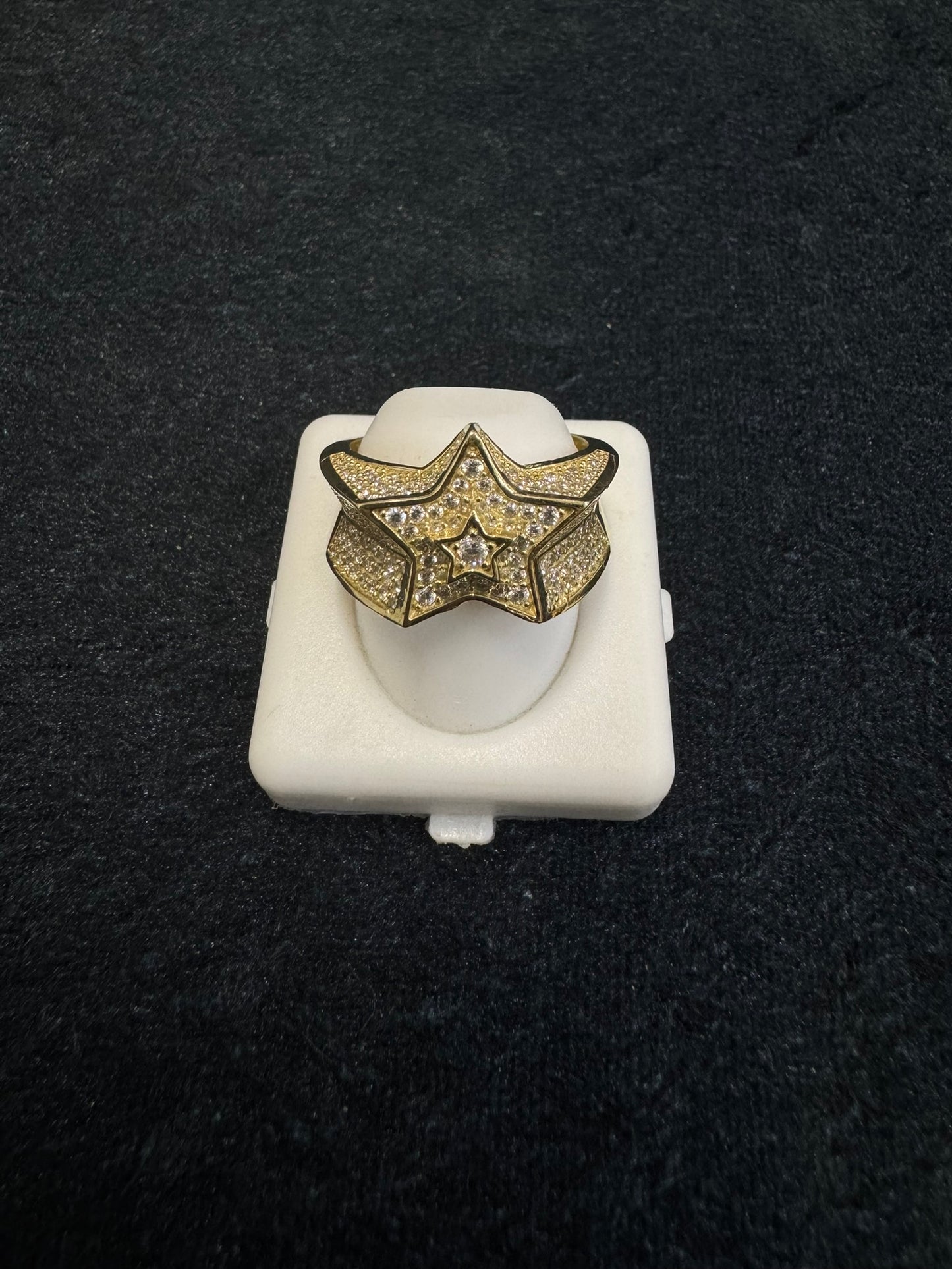Sortija Estrella Fancy Full Zirc 10k