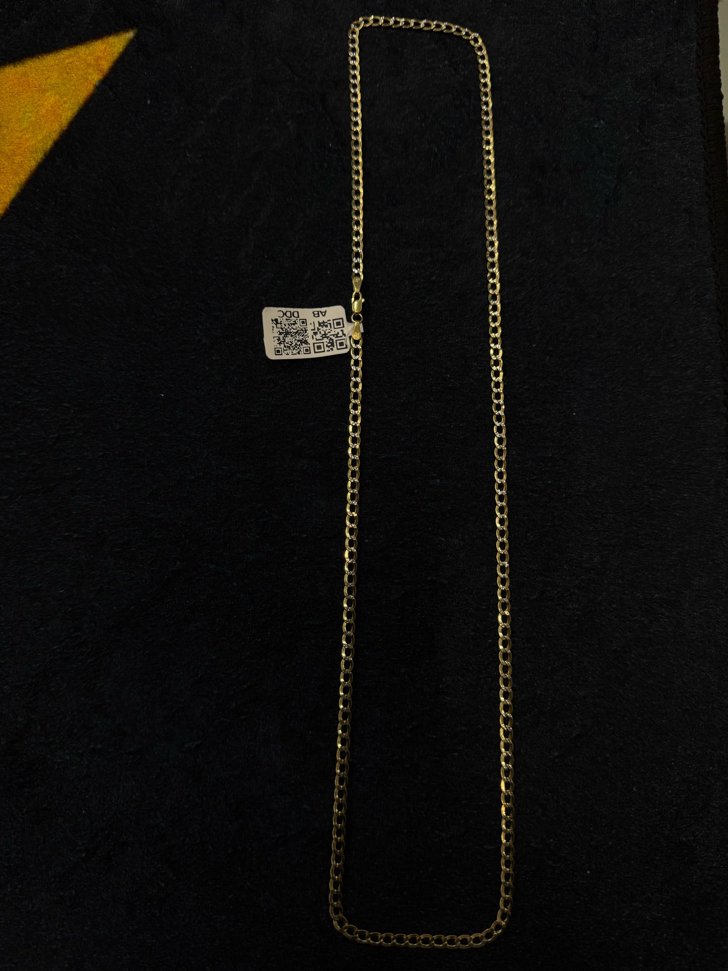 Cadena Cubana Pave HOLL 3.5M 24" 10k