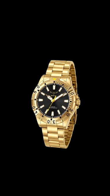 Invicta Specialty I Negro y Oro 42mm