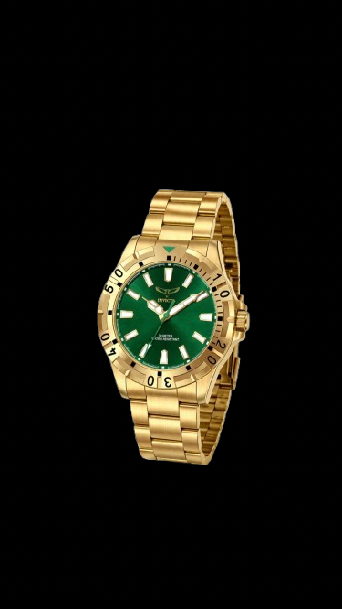 Invicta Specialty I Oro y Verde 42mm