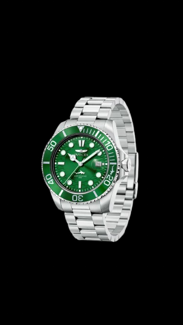 Invicta Pro Diver Plata con Dial Verde 42 mm