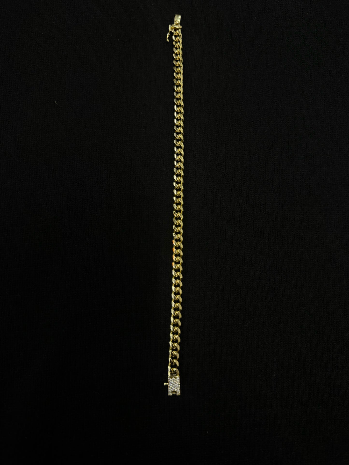 Pulsera Cubana Brass